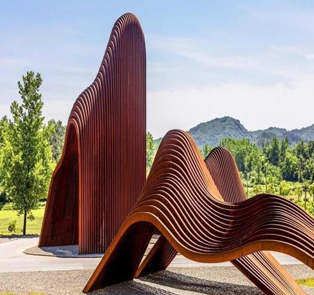 昌邑锈钢板造型